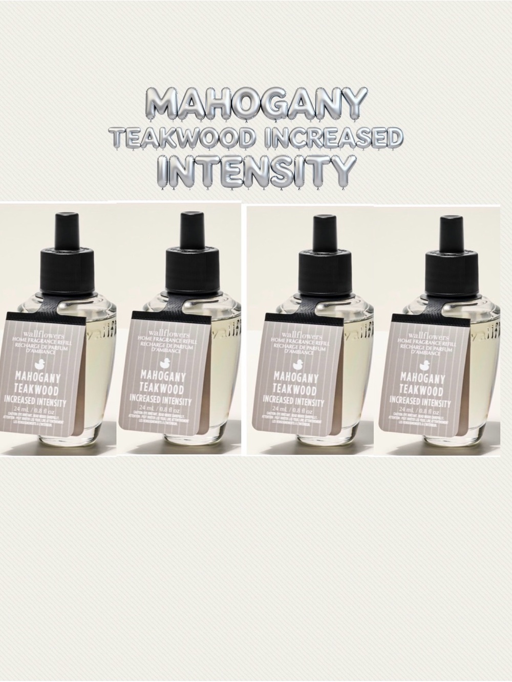 Bath & Body Works Mahogany Teakwood Increased Intensity Wallflowers Fragrance